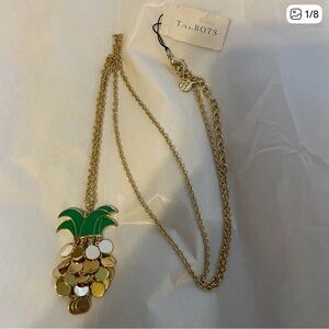 Talbots pineapple 🍍 necklace
